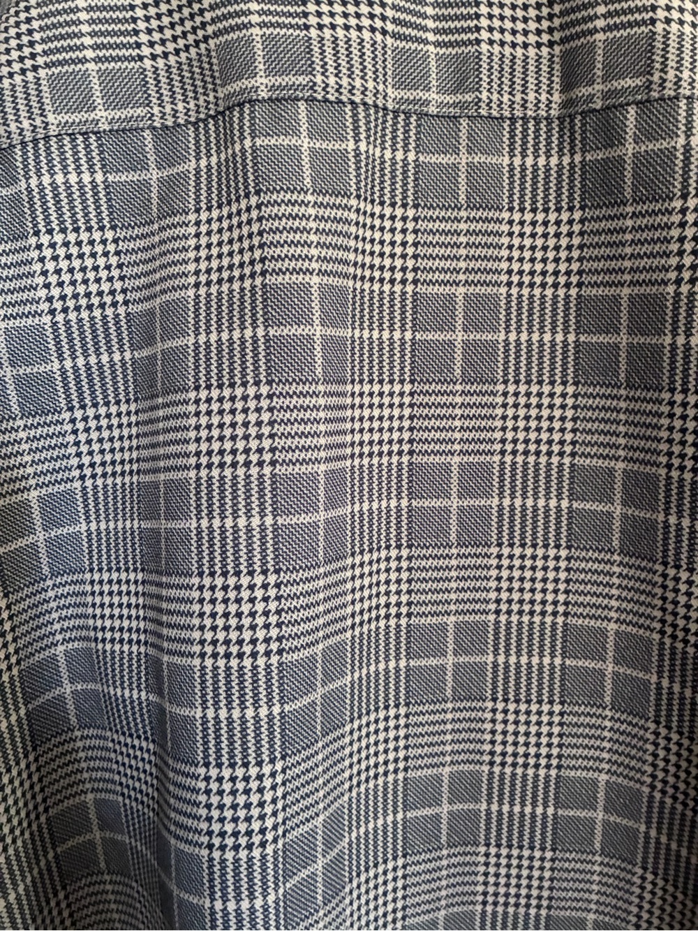 Vintage Cabela's Beige Tan Cabincore Workwear Plaid Chore Shirt Sz LT - Picture 11 of 12